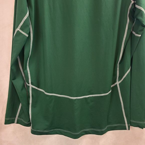 Mizuno Elite 9 Newport Long Sleeve Forest Green Volleyball Jersey Women (XL) NWT - Picture 6 of 12